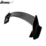 Ikonmotorsports 2017-2021 Honda Civic X FK7 FK4 HB5 Type R Carbon & Rear Spoiler Wing