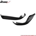 IkonMotorsports,1998-2001,Acura,Integra,Hatchback,USDM,Style,Black,Rear,Bumper,Lip,PU