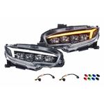 MORIMOTO,HONDA,CIVIC,16-21,XB,LED,HEADLIGHTS