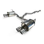 HS15STIG3S,Invidia ,15, Subaru, WRX,STI ,4Dr, Q30,0 Twin ,Outlet ,Rolled ,Stainless Steel, Quad, Tip