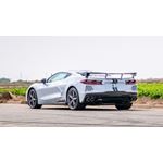 Borla 20-24 Chevrolet Corvette C8 6.2L ATAK 3in Exhaust System Dual Round A/C Tips 4inx 4.75in