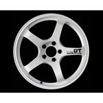 Advan,GT,Premium,Wheel,Set,of,4,Honda,Civic,Type-R,18x9.5,5x120,38mm,Racing,White