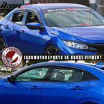 16-20,Honda,Civic,Hatchback,Mugen,3D,Style,Acrylic,Window,Visors,4Pc,Set