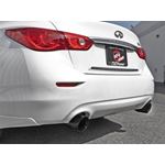 aFe,Takeda,2.5in,304,SS,Axle,Back,Exhaust,Black,Tips,16-18,Infiniti,Q50,V6-3.0L,tt