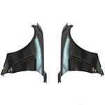 2015-2017, FORD, MUSTANG, GT350, STYLE, STEEL, FENDERS, WITH, TRIM, INSERTS