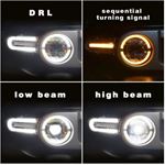 Archaic,Full,LED,Headlights,Assembly,For,Toyota,FJ,Cruiser,2007-2021