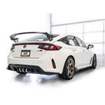 AWE,Tuning,2023,Honda,Civic,Type,R,FL5,Touring,Edition,Exhaust,Triple,Chrome,Silver,Tips