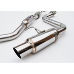 HS08SW4GTP,Invidia ,Stainless ,Tip, Single ,N1 ,Street ,Catback, Exhaust , 2011,2014,Subaru, WRX ,ST