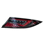 OLM Scythe Style LED Taillights (Clear Lens, Black Base, Red Bar) - 2022-2024 Toyota GR86 / Subaru B