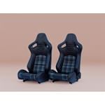 Spec,R,Clark,Plaid,Style,Reclinable,Bucket,Seats