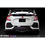 TOMEI,EXPREME,TI,TYPE-R,FULL,TITANIUM,CAT,BACK,EXHAUST,2017+,CIVIC,FK8