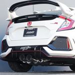 MXP 2017+ Honda Civic Type R Comp RS Exhaust System w/ Burnt Tips