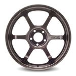 YOKOHAMA, WHEEL, ADVAN, R6, 18x9.5, +38, 5x114.3, Racing, Copper, Bronze, concave, 6 spoke