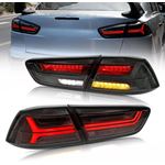 VLAND,LED,Tail,Lights,Compatible,with,2008-2017,Mitsubishi,Lancer,With,Sequential,Turn,Signal,Rear,L