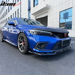 IkonMotorsports,22-24,Honda,Civic,Si,Hatchback,Type,R,Style,Upper,Grille,Gloss,Black,ABS