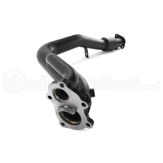 GrimmSpeed Downpipe Catted Ceramic Coated Black - Subaru WRX/STI 2002-2007 / Forester XT 2004-2008