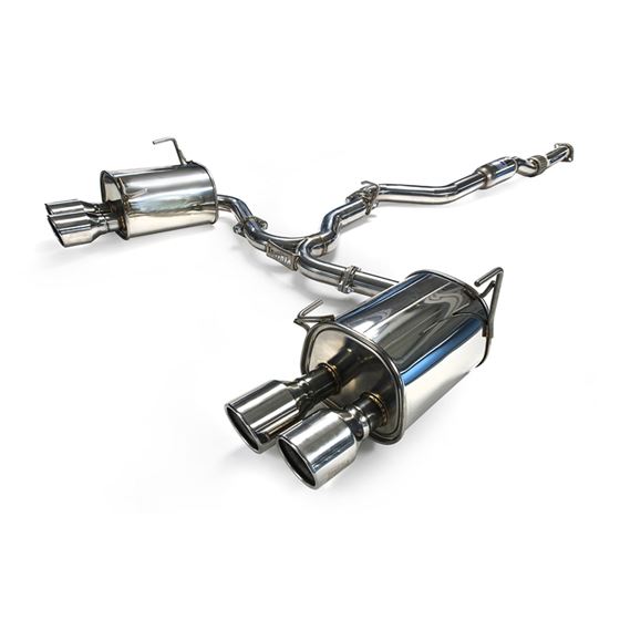 HS15STIG3S,Invidia ,15, Subaru, WRX,STI ,4Dr, Q30,0 Twin ,Outlet ,Rolled ,Stainless Steel, Quad, Tip