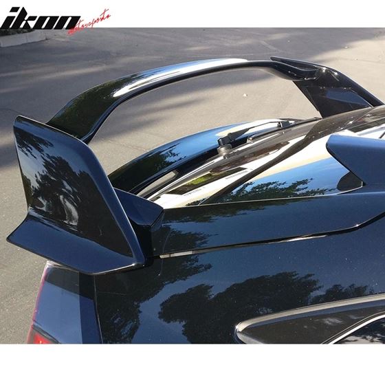 Ikonmotorsports 2017-2021 Honda Civic X FK7 FK4 HB5 Type R Carbon & Rear Spoiler Wing