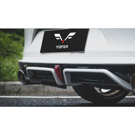 2019+,MAZDA,3,SEDAN,YOFER,REAR,BUMPER,DIFFUSER