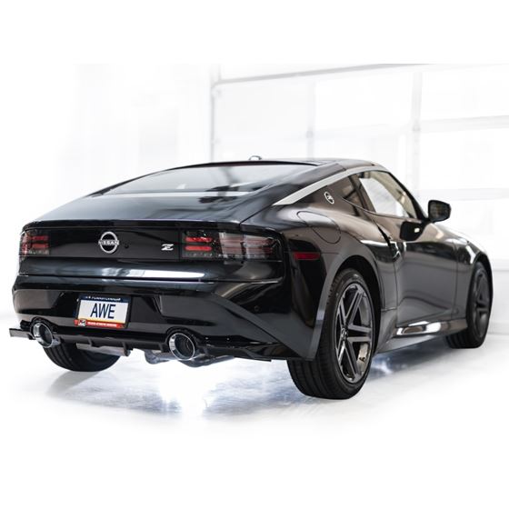 AWE,2023+,Nissan,Z,RZ34,RWD,Touring,Edition,Catback,Exhaust,System,Chrome,Silver,Tips