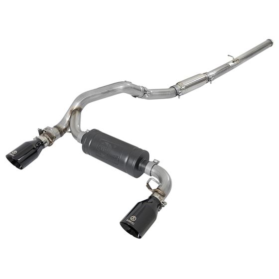 AFE,TAKEDA,3IN,304,SS,AXLE,BACK,EXHAUST,SYSTEM,CARBON,FIBER,TIPS,16-18,FORD,FOCUS,RS,I4,2.3L,T