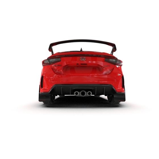 Rally,Armor,2023+,Honda,Civic,Type,R,Black,Mud,Flap,Red,Logo