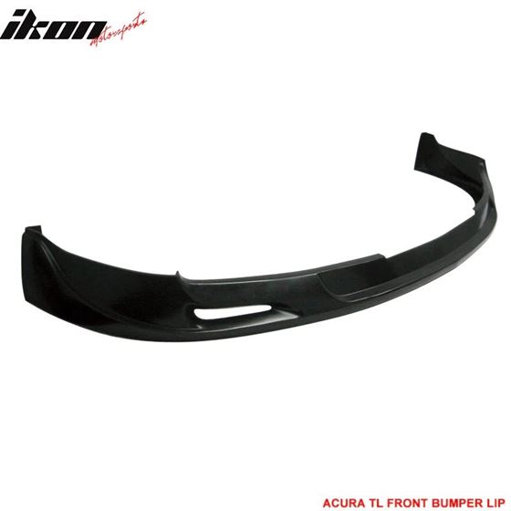 2004-2006,Acura,TL,Sedan,MU,Style,Unpainted,Black,Front,Bumper,Lip,PU