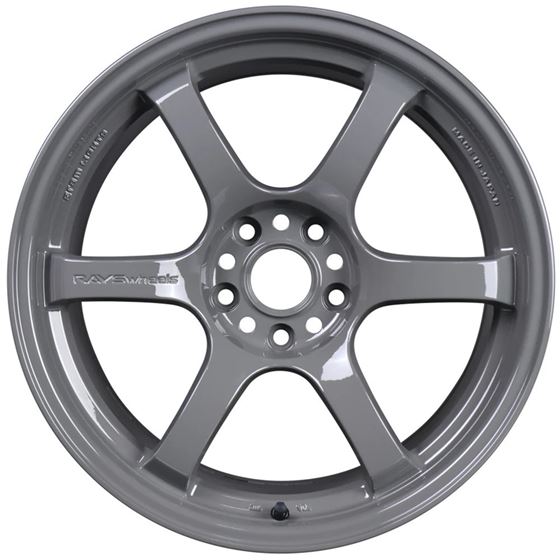 RAYS Gram Lights 57DR 18x9.5 +38 5x114.3 - Glossy Grey (WRX/STI/CIVIC/COROLLA Fitment)