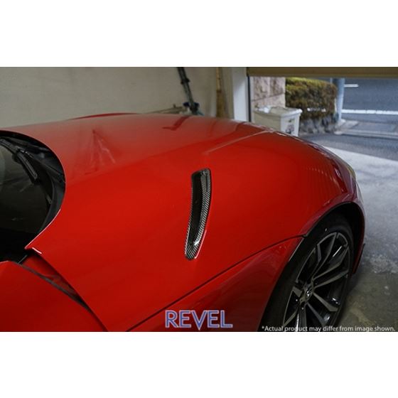 Revel,GT,Dry,Carbon,Hood,Duct,Cover,Set,Toyota,Supra,A90,2020+