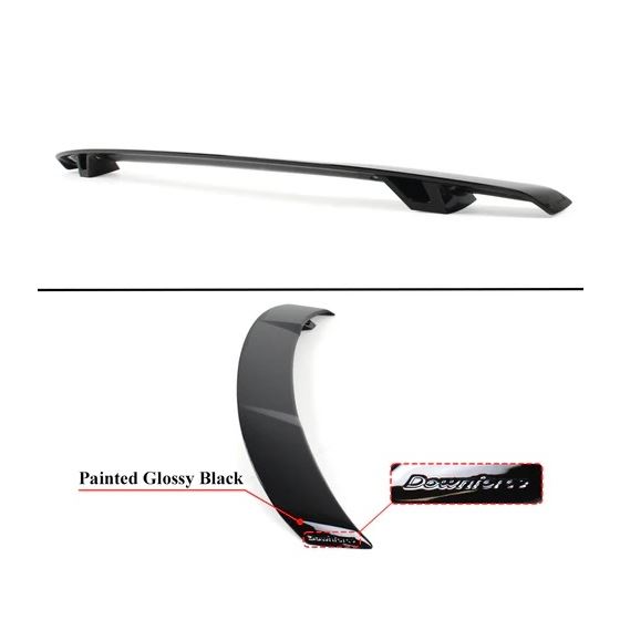 2022-2025 Honda Civic 4dr Sedan Yofer V2 Gloss Black Trunk Lid Spoiler Wing