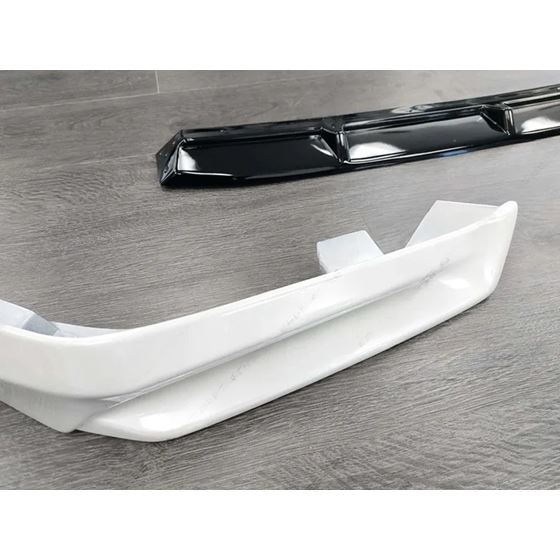 2022-2024 Honda Civic Sedan Yofer V2 Front Bumper Lip - Platinum White Pearl