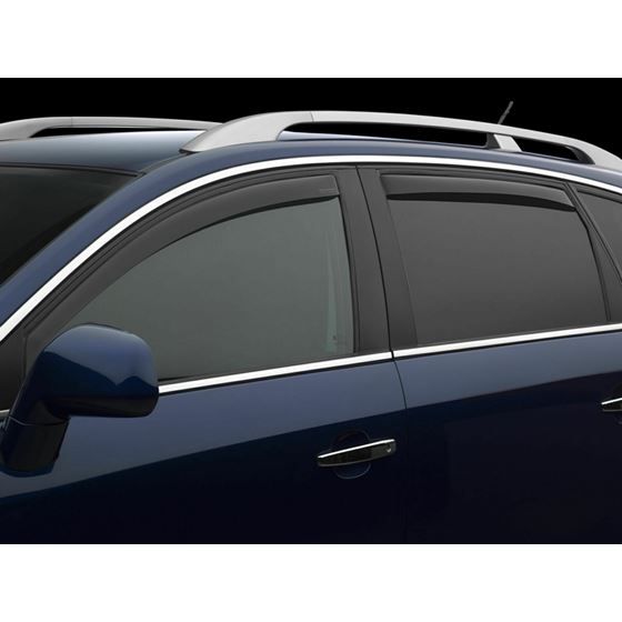 WeatherTech Side Window Deflectors for Toyota 4Runner 2010-2021 Full Set Dark