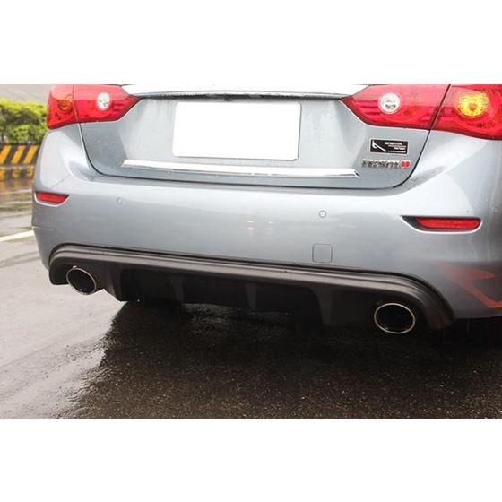 2014-2017, INFINITI, Q50, SEDAN, ST, STYLE, REAR, BUMPER, DIFFUSER