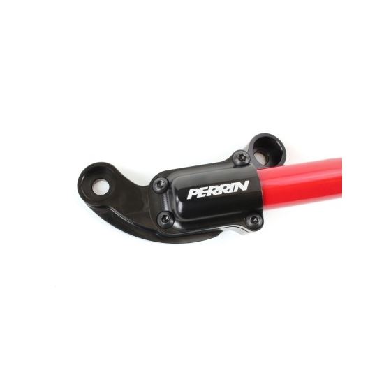 Perrin,Honda,Civic,Type,R,Si,Front,Strut,Brace,Glossy,Red,Black,Feet