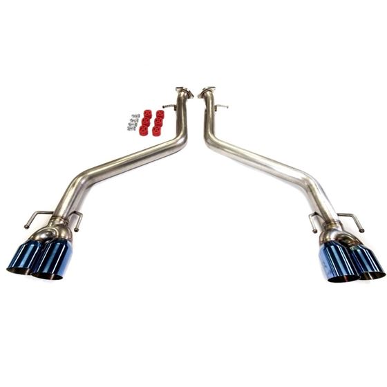 PLM,Axle,Back,Exhaust,Muffler,Delete,For,2021+,Acura,TLX,2.0T,Blue,Tip