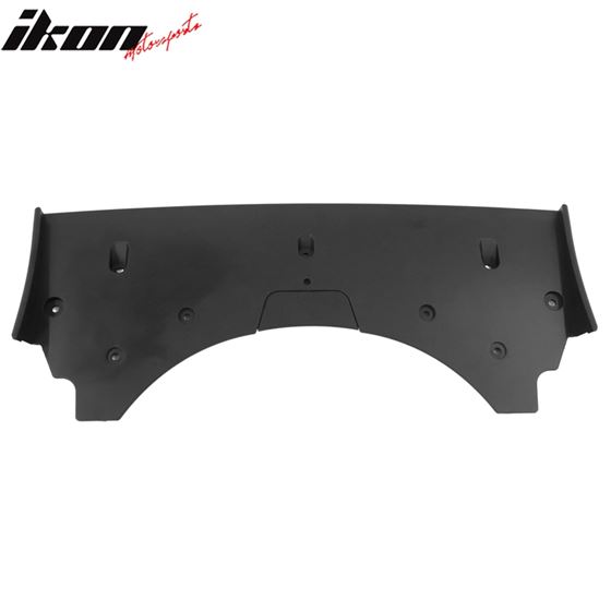 Ikonmotorsports 22-25 Subaru WRX STI Style Sedan 4DR Unpainted Rear Bumper Diffuser Lip PP