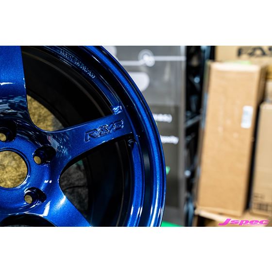 Rays,Gramlight,57CR,19x9.5,+25,19x10.5,+35,5x112,2020,Toyota,Supra,Eternal,Blue