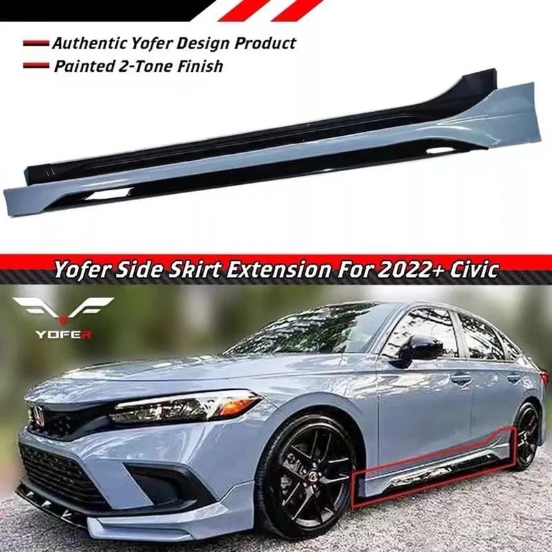 2022+ Honda Civic Sedan/Hatchback Yofer Side Skirt