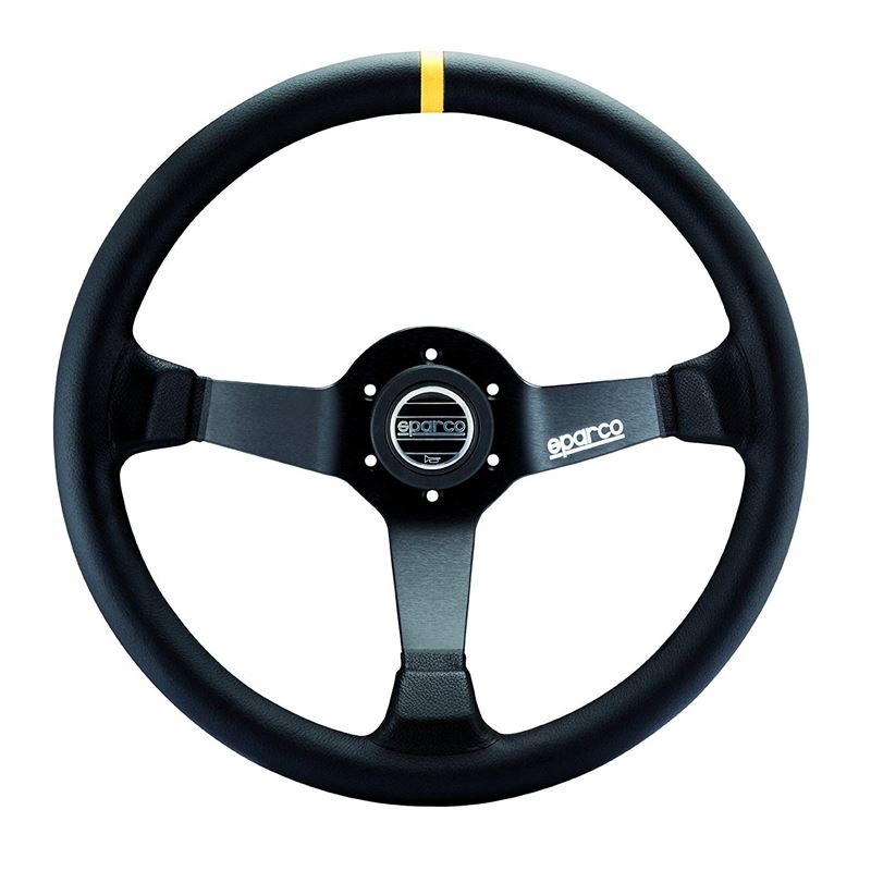 Sparco 015R345MLN Leather Steering Wheel
