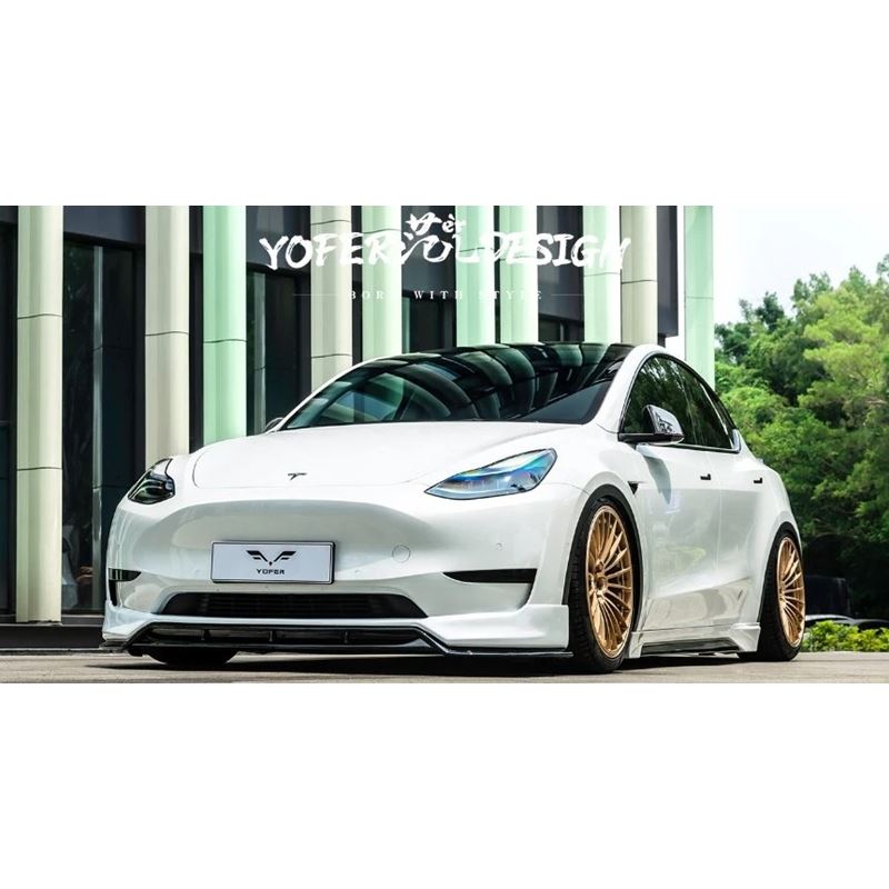 YOFER - TESLA MODEL Y PP FULL BODY KIT (GLOSS WHIT