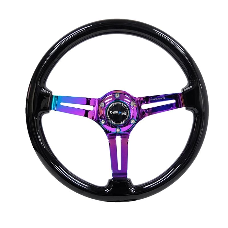 NRG Reinforced Steering Wheel (350mm / 3in. Deep) 