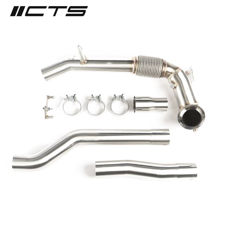 CTS TURBO EVO4 AWD RACE EXHAUST DOWNPIPE MK8 VW GO