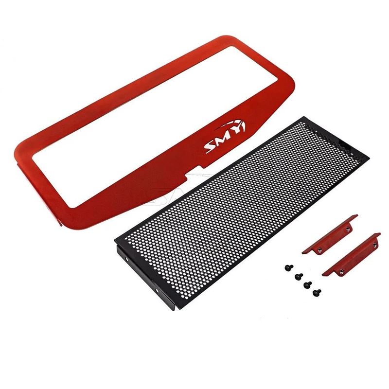 SMY Top Mount Intercooler Cover Wrinkle Red 2022-2