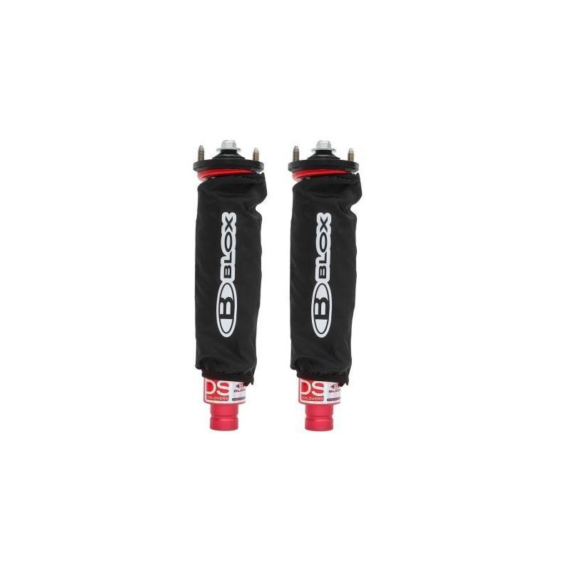 BLOX Racing Coilover Covers - Nylon - Black (Pair)