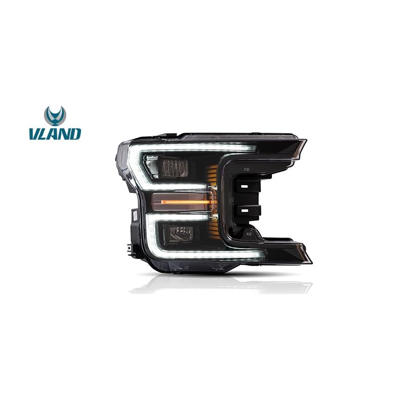 Vland Black Headlights For 2018+ Ford F150