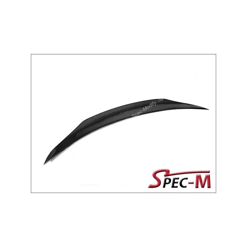 PSM Style Carbon Fiber Trunk Spoiler For 2011-2017