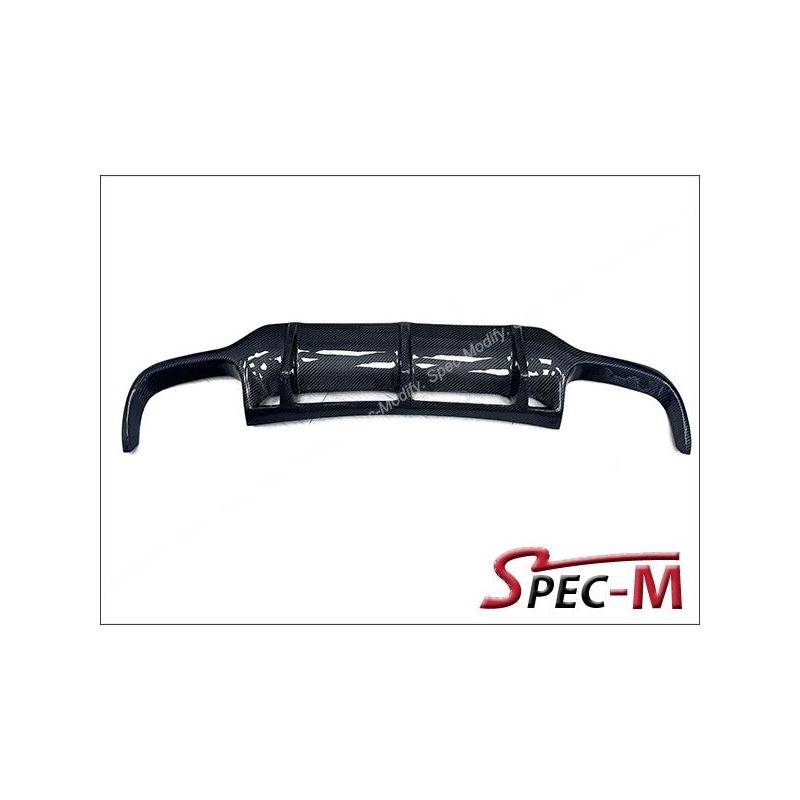 PSI Rear Bumper Carbon Fiber Diffuser For 2009-201