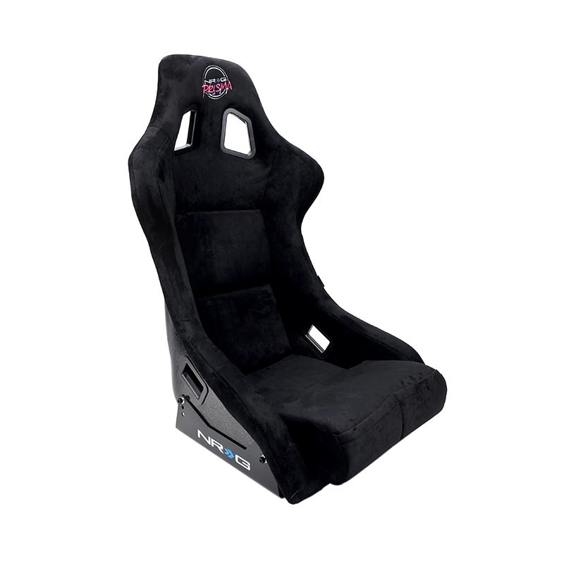 NRG FRP Bucket Seat BLack PRISMA Edition - Large