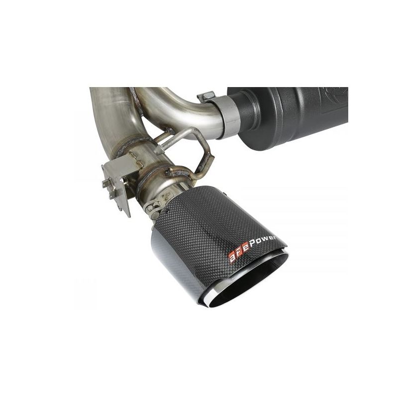AFE TAKEDA 3IN 304 SS AXLE-BACK EXHAUST SYSTEM W/ 