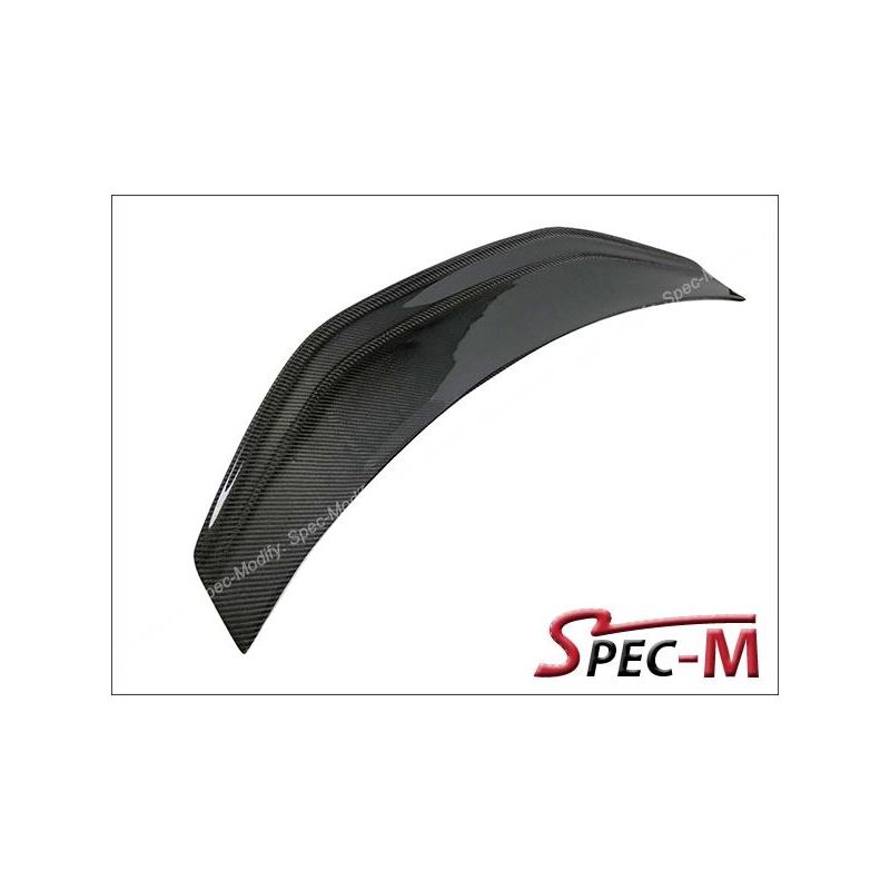 VR Style Carbon Fiber Trunk Spoiler Wing For 2015-